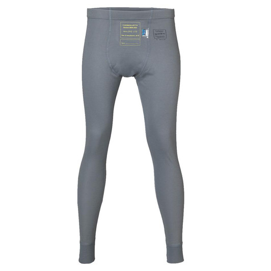 WALERO Base Layer Pant XX-Large SFI3.3 & FIA Cool Grey 