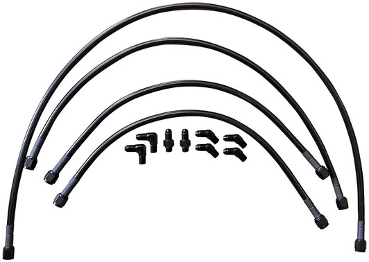 ALLSTAR PERFORMANCE Wing Hydraulic Line Kit w/ KSE Gear 