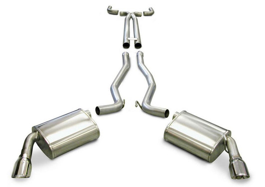 CORSA PERFORMANCE 10-12 Camaro 6.2L Manual Trans Cat Back System 