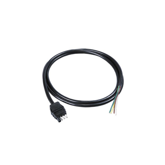 REESE 4-Flat Trailer End Conne ctor 8ft Jacketed Cable 