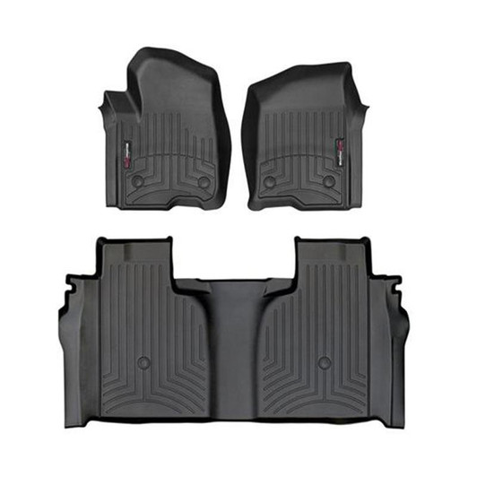 WEATHERTECH Black Front and rear Flo orliners 