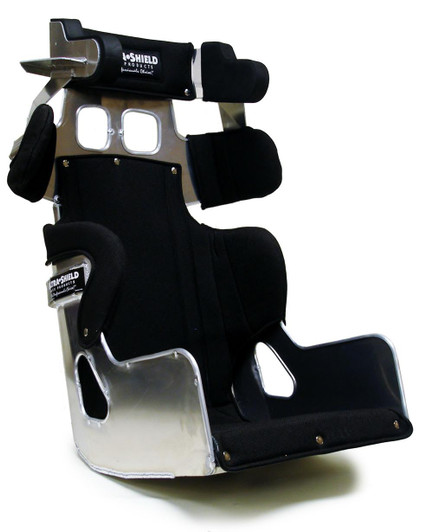 ULTRA SHIELD Seat 17in FC1 LM 20 Deg 1in Taller w/Black Cover 