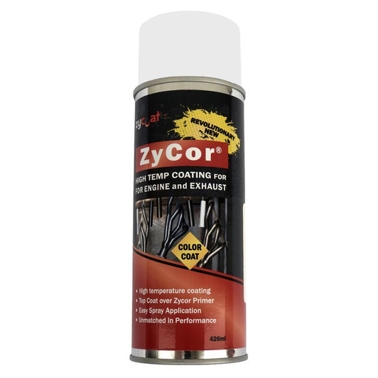 ZYCOAT ZyCor Gasser White Color Coat 13 oz Aerosol 