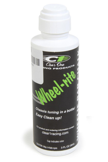 CLEAR ONE RACING PRODUCTS Wheelie Bar Chalk White 3oz 