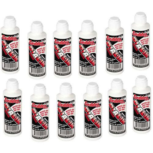 GEDDEX Dial-In Window Marker White Case 12x3oz Bottle 