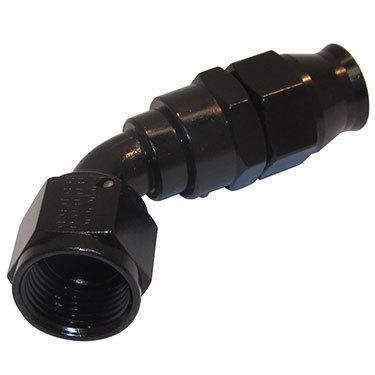 FRAGOLA Hose Fitting #12 60 Deg PTFE Black 