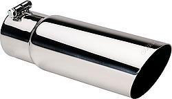 GIBSON EXHAUST 2.5in Slash Exhaust Tip S.S. 