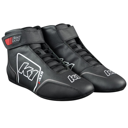 K1 RACEGEAR Shoe GTX-1 Black / Grey Size 12 