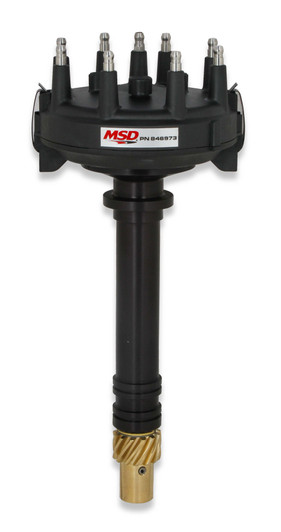 MSD IGNITION Chevy V8 Crank Trigger Distributor w/HEI Cap 