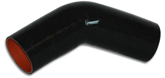 VIBRANT PERFORMANCE Silicone Hose 45 deg Elb 4in ID 