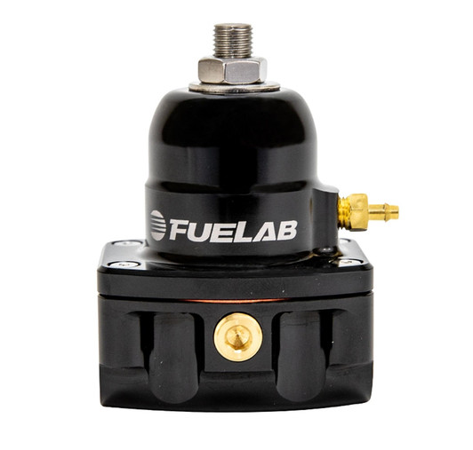 FUELAB FUEL SYSTEMS Fuel Press Reg Ultralght EFI 25-90psi 8AN/6AN 