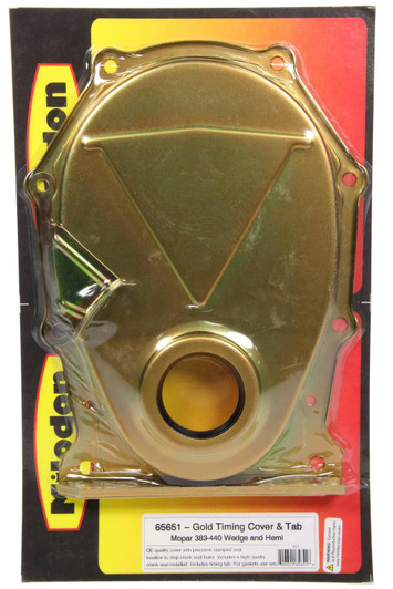 MILODON BBM Timing Cover - Gold 