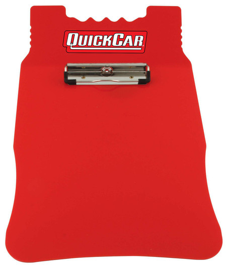 QUICKCAR RACING PRODUCTS Acrylic Clipboard- Red 