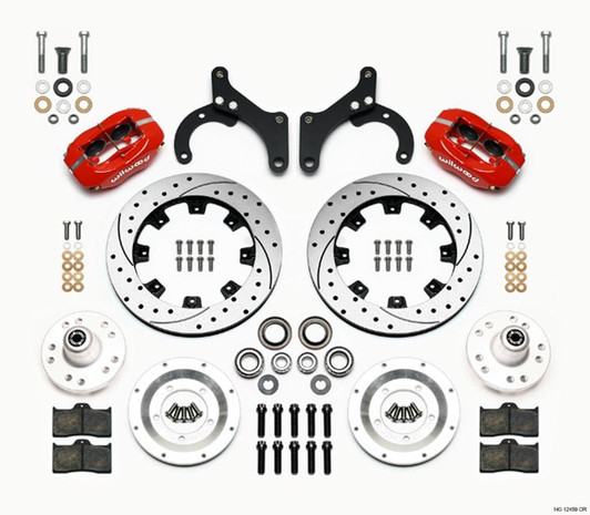 WILWOOD Front Disc Brake Kit 63- 64 Vette 12.19in 