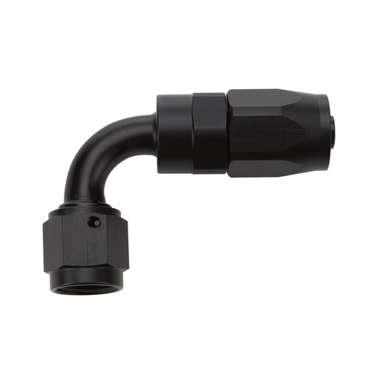 ALLSTAR PERFORMANCE Reusable Hose End Black 90 Deg Elbow -8 