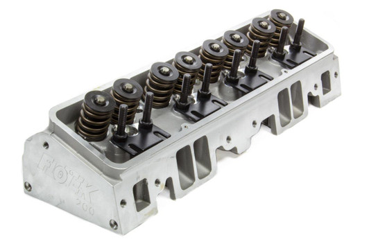 FLOTEK SBC 180cc Alum Cyl Head 64cc 2.02/1.60 A/P Assm 
