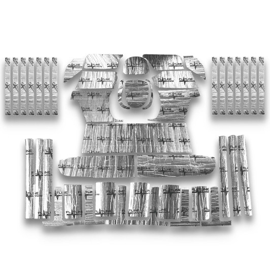 FLATLINE BARRIERS 55-59 GM Truck High Tunn el Full Insulation Kit 