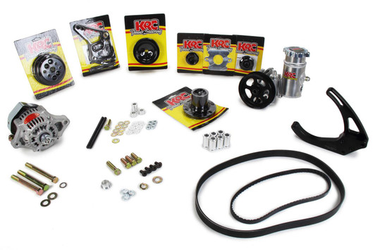 KRC POWER STEERING Complete SB Ford Crate Kit Head Mount 