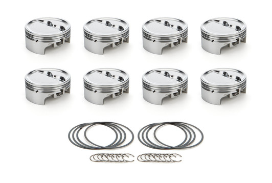 RACE TEC PISTONS SBC Dished Piston Set 4.155 Bore -25.5cc 
