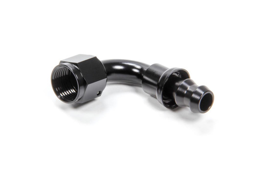 TRIPLE X RACE COMPONENTS #8 90 Degree Hose End Push Lock 