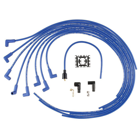ACCEL 8mm 90 Degree End Supp BLUE UNIVERSAL 