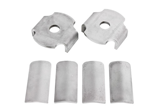 BMR SUSPENSION Bushing Kit Rear Cradle Steel Inserts 