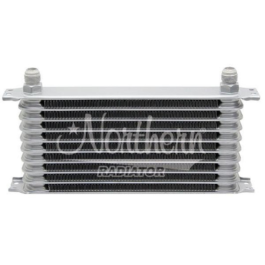 NORTHERN RADIATOR Universal 10 Plate Oil Cooler 10AN 