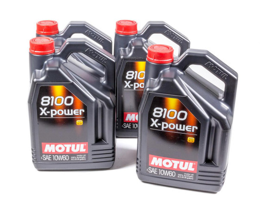 MOTUL USA 8100 X-Power 10w60 Case 4x5 Liter 