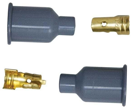 MSD IGNITION Straight Distributor Boots- 2 Per Card 