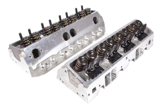 BRODIX SBC 225cc D/S Heads 68cc 2.08/1.60 Assembled 