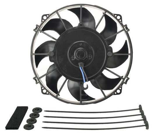DERALE 8in Tornado Electric Fan w/Standard  Mounting Kit 