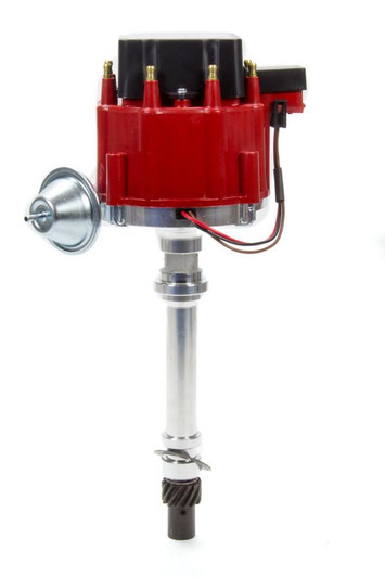 PERFORMANCE DISTRIBUTORS Distributor Street Strip Red Cap 