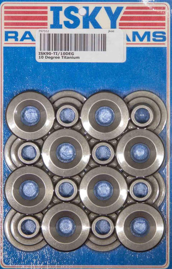ISKY CAMS Titanium Retainers - 7 Degree 