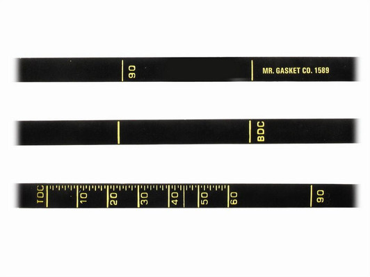 MR. GASKET Bbc 7in Timing Tape 