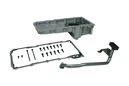MOROSO GM LS Swap Oil Pan Kit Cast Aluminum 