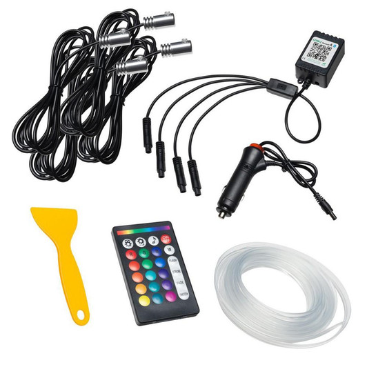ORACLE LIGHTING LED Fiber Optic Interior Light Kit 4 Pieces 