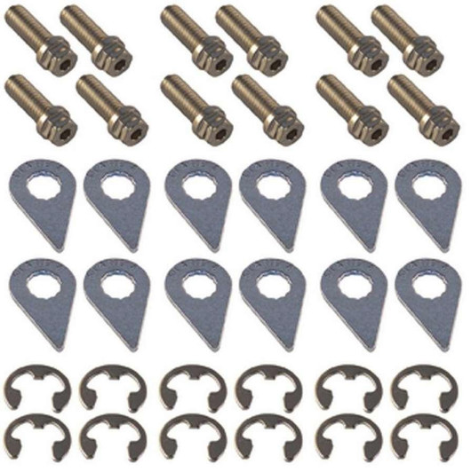 STAGE 8 FASTENERS Header Bolt Kit - 6pt. 3/8-16 x 1in (12) 