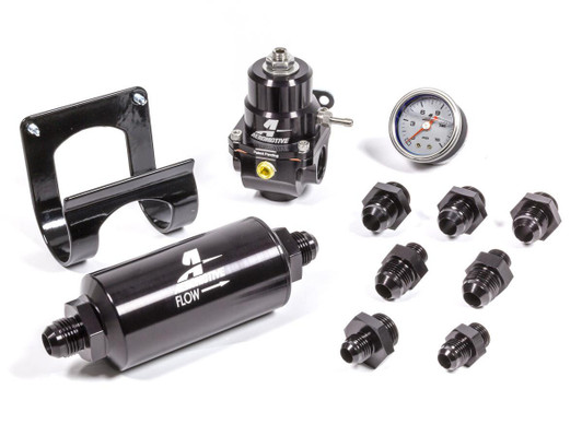 AEROMOTIVE Stealth Bypass Carb Fuel System Kit 