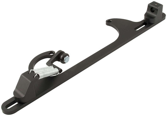 ALLSTAR PERFORMANCE Throttle Bracket Morse Black 4150/Edelbrock 