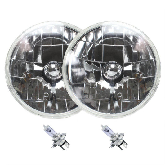 AUTO-LOC Snake-Eye 7 Inch Halogen Lens Assembly with H4 