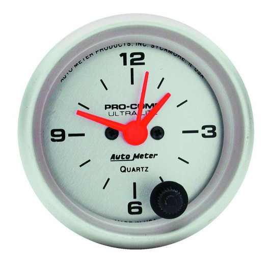 AUTOMETER 2-1/16in Ultra-Lite Clock 