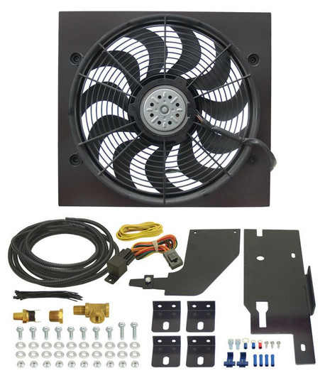 DERALE 86-06 Wrangler Electric Fan Kit 