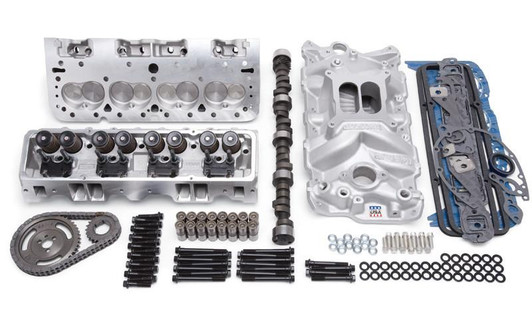EDELBROCK E-Street Power Top End Package - SBC 57-86 