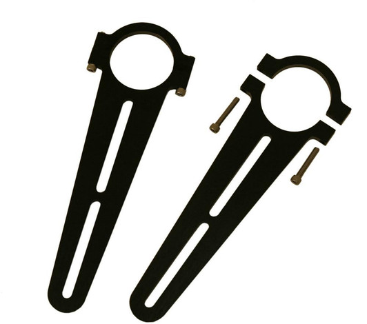 LONGACRE Mirror Bracket Long Slot 1-3/4in. Bar 