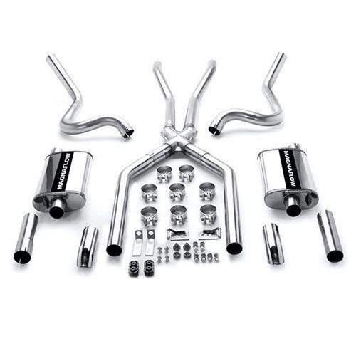 MAGNAFLOW PERF EXHAUST 64.5-66 Mustang V8 Dual Exhaust Kit 