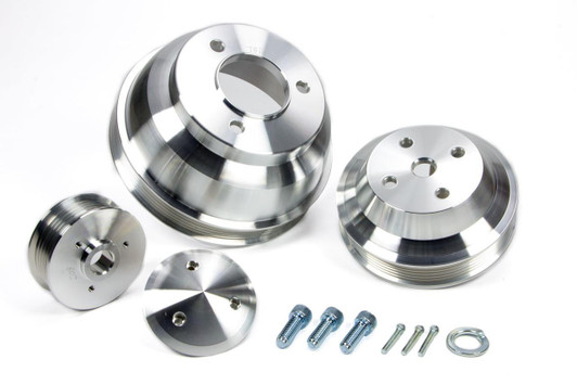 MARCH PERFORMANCE BBC Long w/p Serpentine Conversion Pulley Kit 