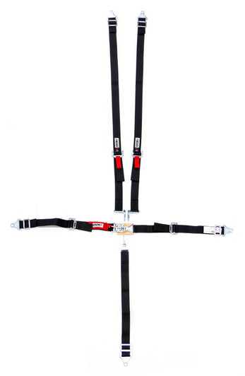CROW SAFETY GEAR 5-Pt Harness System LL Jr Pull Up Lap Belt 