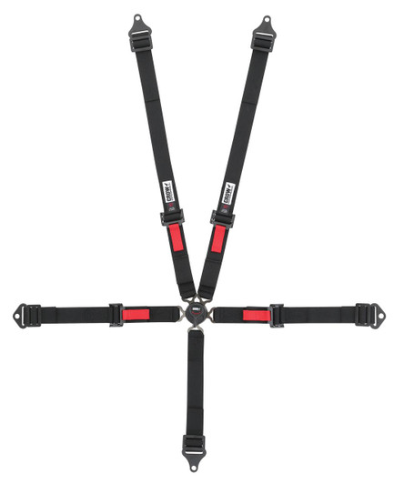 CROW SAFETY GEAR Kam Lock 2in Belts Black Pull-Up Bolt In Or Wrap 