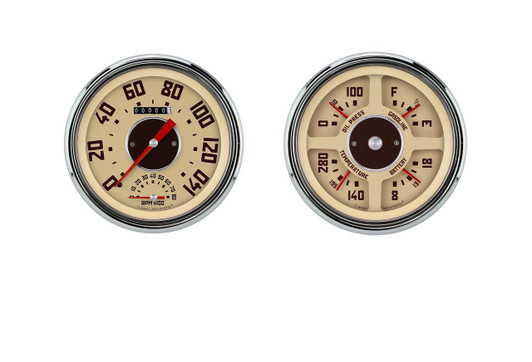 CLASSIC INSTRUMENTS 47-53 Chevy Truck Quad Gauge 