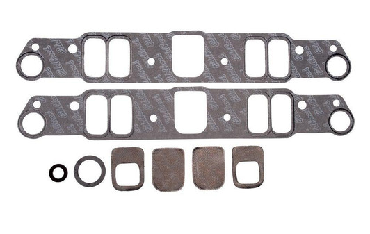 EDELBROCK Intake Gasket Set - Pontiac V8 